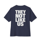 Graphic Tee — "They Not Like Us" Skull Statement Shirt